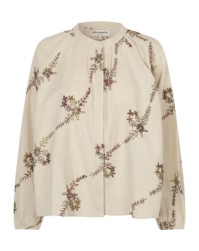 Lollys Laundry - HaileyLL Hemd - Creme